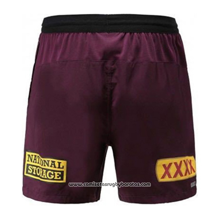 Pantalones Cortos Brisbane Broncos Rugby 2020 Fucsia